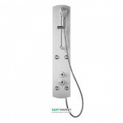 Гидромассажная панель для душа Tres Lex-D анодированное покрытие 193223