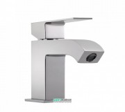 Змішувач для раковини Tres Cuadro Tres одноважільний з донним клапаном хром 106103DA