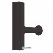 Сифон для раковины Tres телескопический с юбкой черный матовый 10710342NM