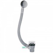 Слив для ванны Tres  с переливом и системой Click-Clack хром 13453420