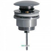 Донный клапан для раковины Tres Simple-Rapid Click-Clack хром 13454010