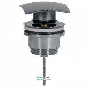 Донный клапан для раковины Tres Simple-Rapid Click-Clack хром 13434010