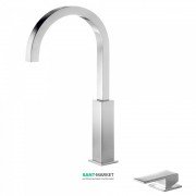 Змішувач для раковини Tres Cuadro Tres консольний одноважільний хром 00610504