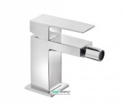 Змішувач для біде Tres Cuadro Tres одноважільний з донним клапаном хром 00612001D