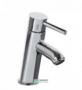 Змішувач для раковини Tres Alplus одноважільний з донним клапаном хром 20390301D