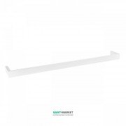 Тримач для рушників Tres Slim-Tres 600 мм настінний білий матовий 20263605BM