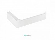 Тримач для туалетного паперу Tres Slim-Tres настінний білий матовий 20263612BM