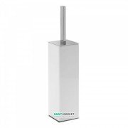 Йоржик для унітазу Tres Slim-Tres підлоговий кераміка/метал білий/хром 20263611