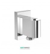 Шланговое подключение Tres Block System с держателем для душа хром 20718202