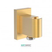 Шланговое подключение Tres Block System с держателем для душа матовое золото 20718202OM