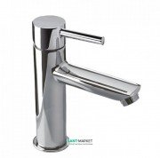 Змішувач для раковини Tres Alplus одноважільний з донним клапаном хром 20320301D