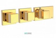 Термостат для душу Tres Block System colors з затвором 4 споживача золото 20725499OR
