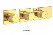 Термостат для душу Tres Block System colors з затвором 4 споживача золото 20735499OR