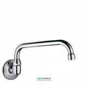 Вилив для ванни Tres настінний литий обертається хром 134302