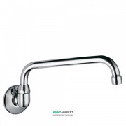 Излив для ванны Tres настенный литой вращающийся хром 134303