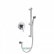 Душевая стойка Tres Eco-tres с однорычажным смесителем и ручным душем хром 17097002
