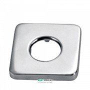 Розетка Tres металева квадратна 65х65 мм хром 913474410