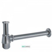 Сифон для биде Tres с инспекционным люком хром 13463440