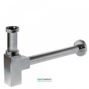 Сифон для раковини Tres зовнішній телескопічний хром 13463420