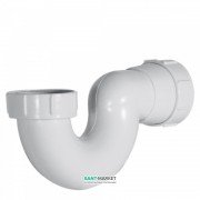 Сифон для ванни Tres ПВХ білий 13463460