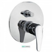 Смеситель для душа однорычажный Tres Eco-tres встраиваемый на 2 потребителя хром 0701800212