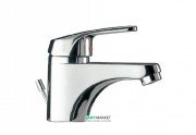 Смеситель для раковины Tres Eco-tres однорычажный с донным клапаном хром 17510402