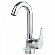 Смеситель для раковины Tres Eco-tres однорычажный с донным клапаном хром 17530802