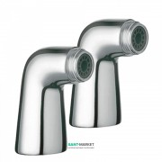 Адаптер Tres для вертикального крепежа смесителей на борт ванны хром 134870