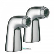 Адаптер Tres для вертикального кріплення змішувачів на борт ванни хром 134870