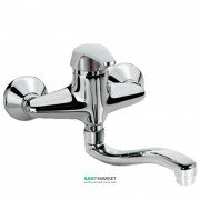 Смеситель для кухни Tres Eco-tres однорычажный настенный излив 200 мм хром 17032002