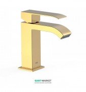 Змішувач для раковини Tres Cuadro colors одноважільний золото 00610101OR