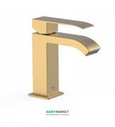 Змішувач для раковини Tres Cuadro colors одноважільний матове золото 00610101OM