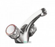 Смеситель для раковины Tres Ese-23 двухвентильный хром 123103