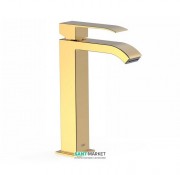 Змішувач для раковини Tres Cuadro colors одноважільний золото 00661001OR