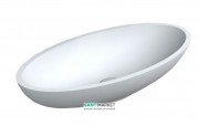 Раковина для ванної Miraggio Nice 600 накладна білий глянсовий 0000222