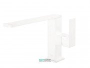 Змішувач для раковини Tres Cuadro colors одноважільний білий матовий 00620501BM