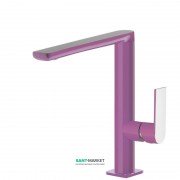 Смеситель для раковины Tres Loft colors однорычажный фиолетовый/хром 20020502VI