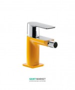 Змішувач для біде Tres Loft colors одноважільний янтарно-жовтий/хром 20012001AM