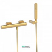 Змішувач для душа Tres Loft colors з ручним душем матове золото 20016701OM