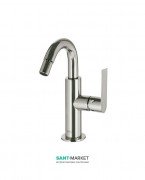 Смеситель для биде Tres Loft colors однорычажный сталь 20022401AC