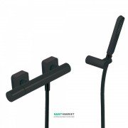 Смеситель для душа Tres Loft colors с ручным душем черный матовый 20016701NM