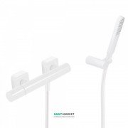 Смеситель для душа Tres Loft colors с ручным душем белый матовый 20016701BM