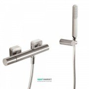 Змішувач для душа Tres Loft colors з ручним душем сталь 20016701AC