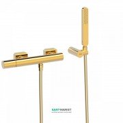Змішувач для душа Tres Loft colors з ручним душем золото 20016701OR