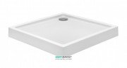 Душевой поддон квадратный PoolSpa Milano Modern 90х90 см Square с ножками и сифоном акрил белый PBKM210BNC00000