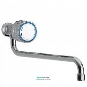 Кран для кухні Tres Ese-23 одновентильний настінний хром 123505