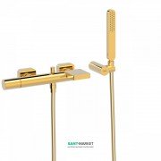 Змішувач для ванни Tres Loft colors з ручним душем золото 20017001OR