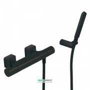 Термостат для душу Tres Loft colors з ручним душем чорний матовий 20016409NM