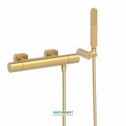 Термостат для душу Tres Loft colors з ручним душем матове золото 20016409OM