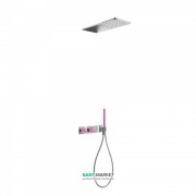 Душова система прихованого монтажу Tres Block System colors термостатична фуксія/хром 20735202FU